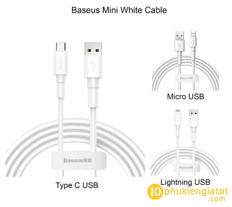 cap-sac-nhanh-sieu-ben-baseus-mini-white-smartphone-Tablet-type-c-lightning-micro-USB-cable-CAMSW-02-phu-kien-gia-tot