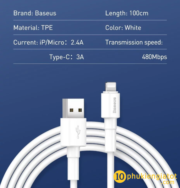 cap-sac-nhanh-sieu-ben-baseus-mini-white-smartphone-Tablet-type-c-lightning-micro-USB-cable-CAMSW-02-phu-kien-gia-tot