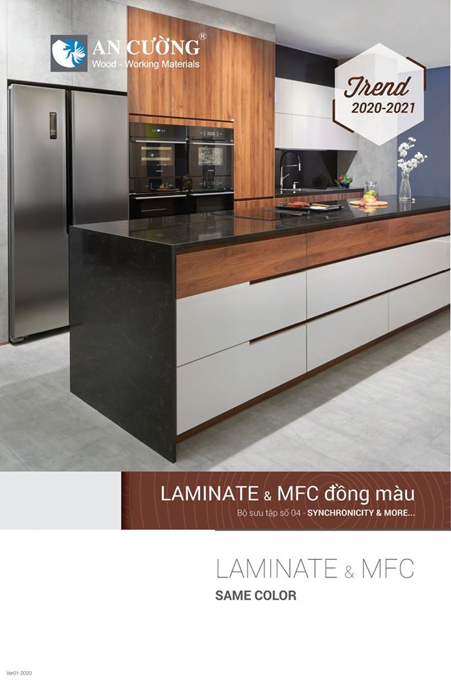 BỘ SƯU TẬP AN CƯỜNG - LAMINATE & MFC ĐỒNG MÀU