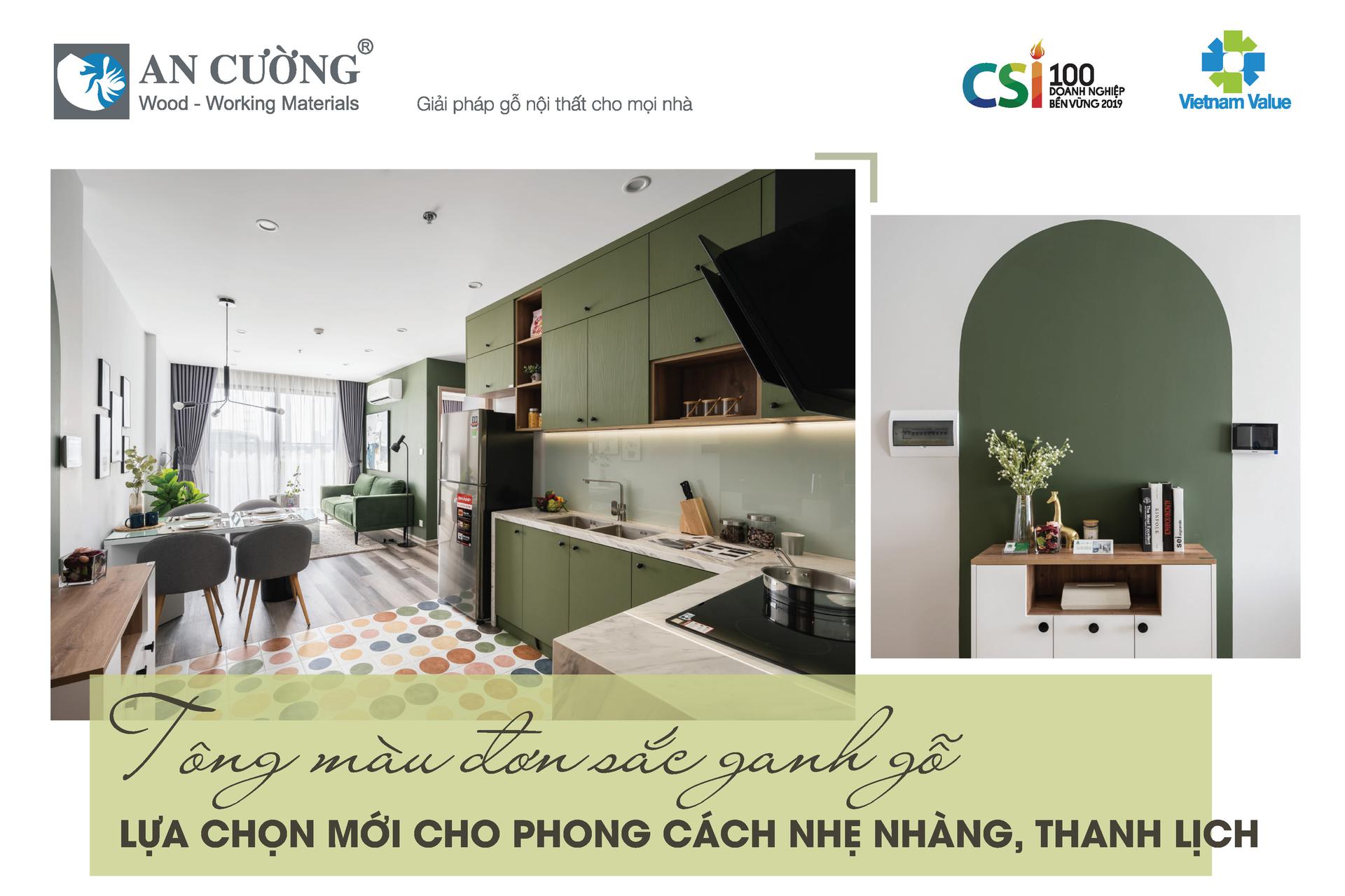 TÔNG MÀU ĐƠN SẮC GANH GỖ - LỰA CHỌN MỚI CHO PHONG CÁCH THANH LỊCH