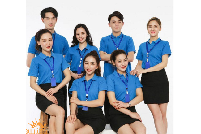 Áo phông đồng phục cho nhân viên công sở