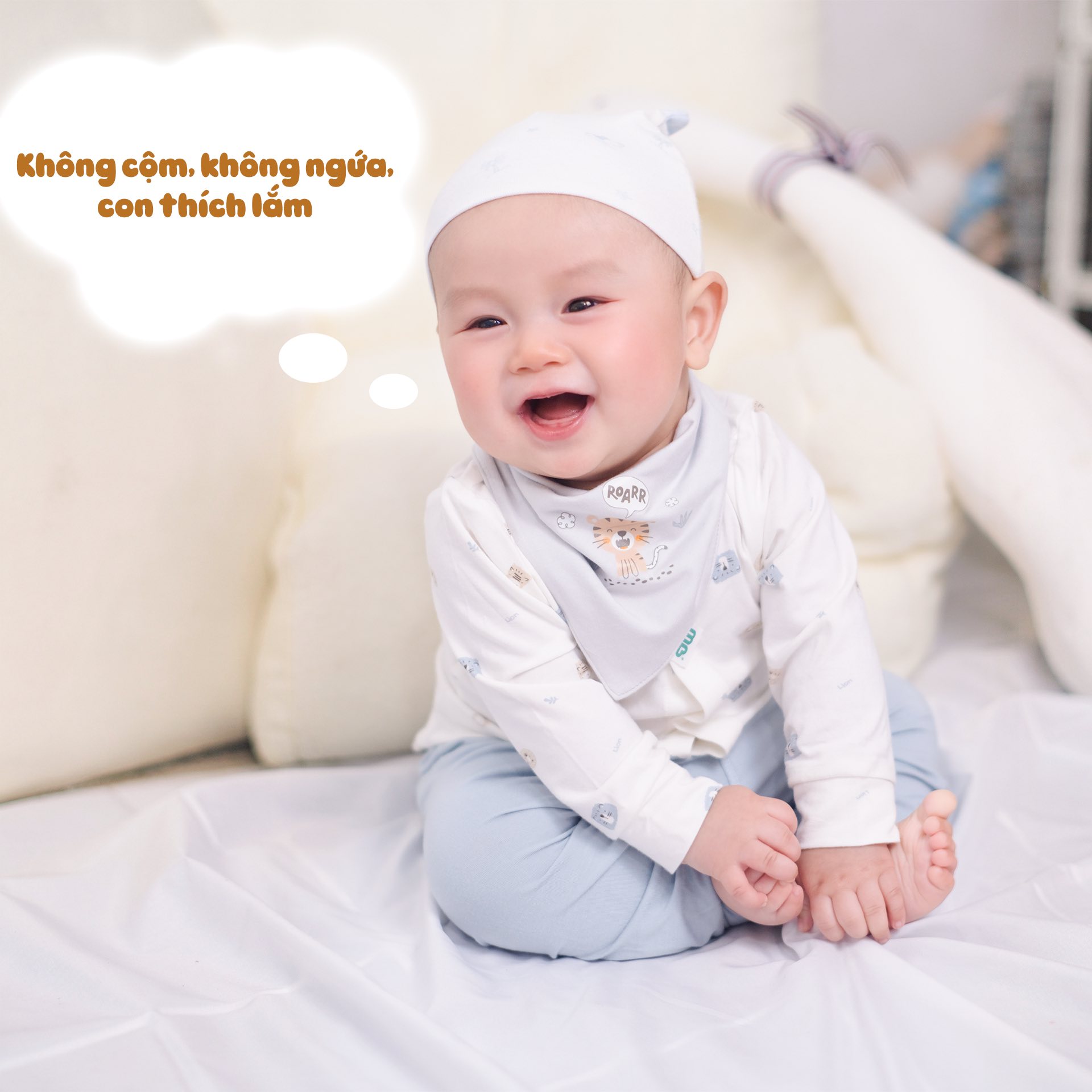 Vì sao mẹ nào cũng “phải lòng” đồ Minh Baby? Khi sự mềm mại tạo nên khác biệt cho bé yêu.