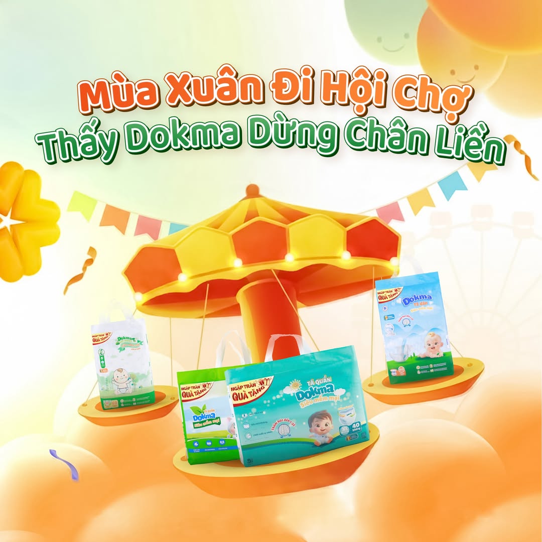 🌸 MÙA XUÂN ĐI HỘI CHỢ – THẤY DOKMA DỪNG CHÂN LIỀN 🌸