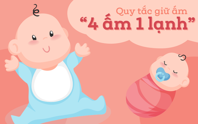 Quy tắc 4 ấm 1 lạnh:  Quy tắc giữ ấm giúp trẻ khỏe mạnh suốt mùa đông, các mẹ đã biết chưa?