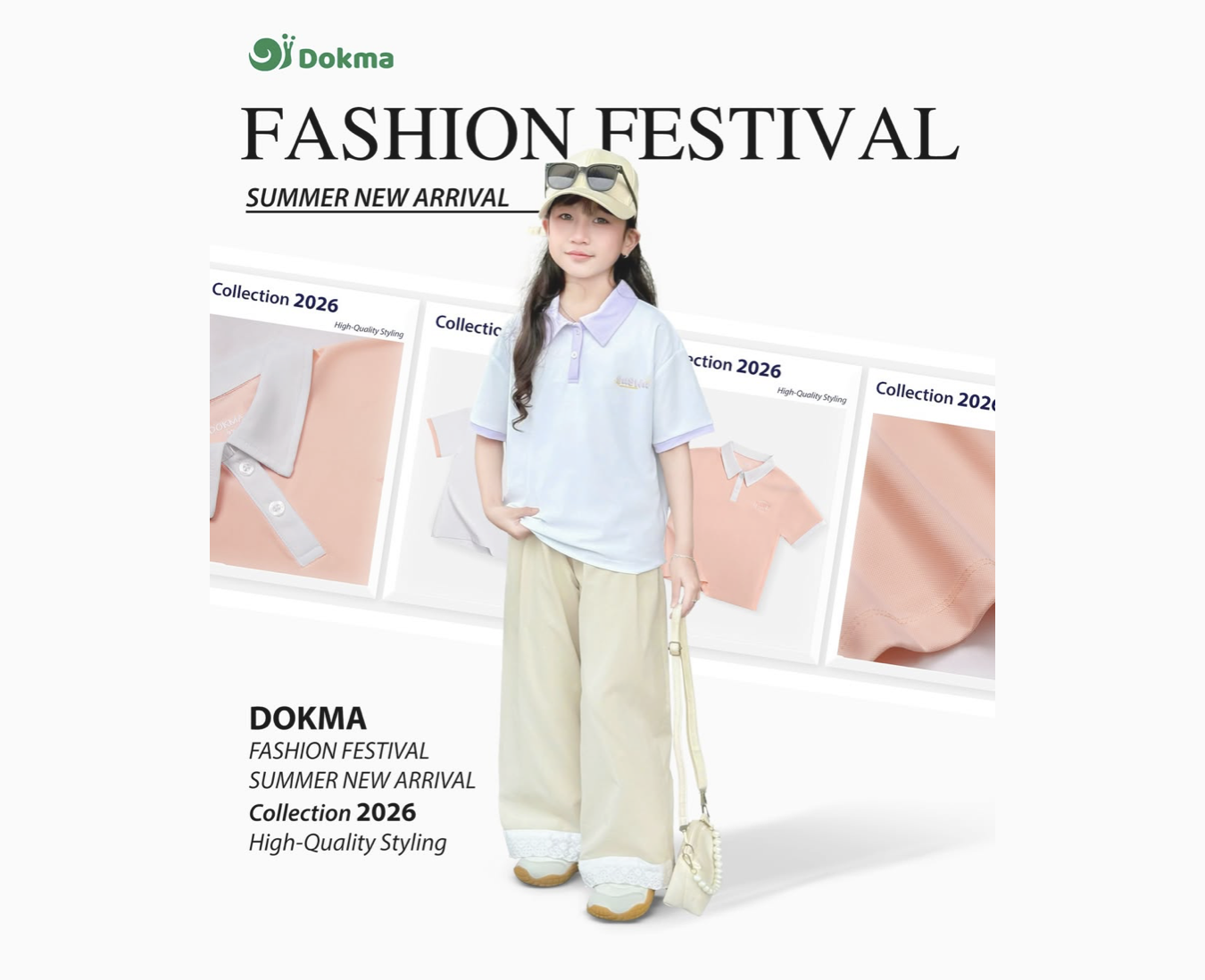 Dokma ra mắt bộ sưu tập thời trang hè mới dành cho bé