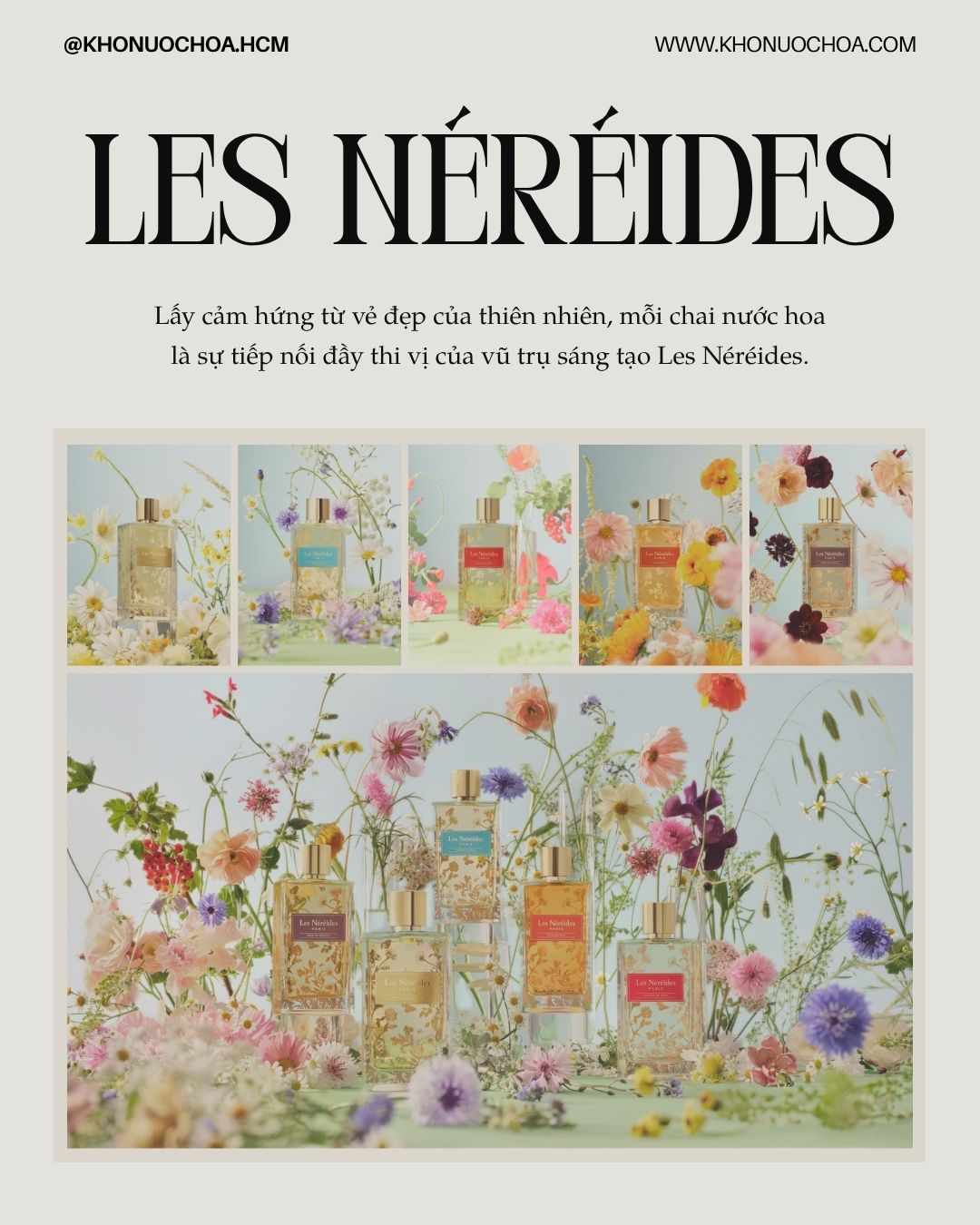 Les Néréides - Tinh hoa nước hoa Pháp 💦