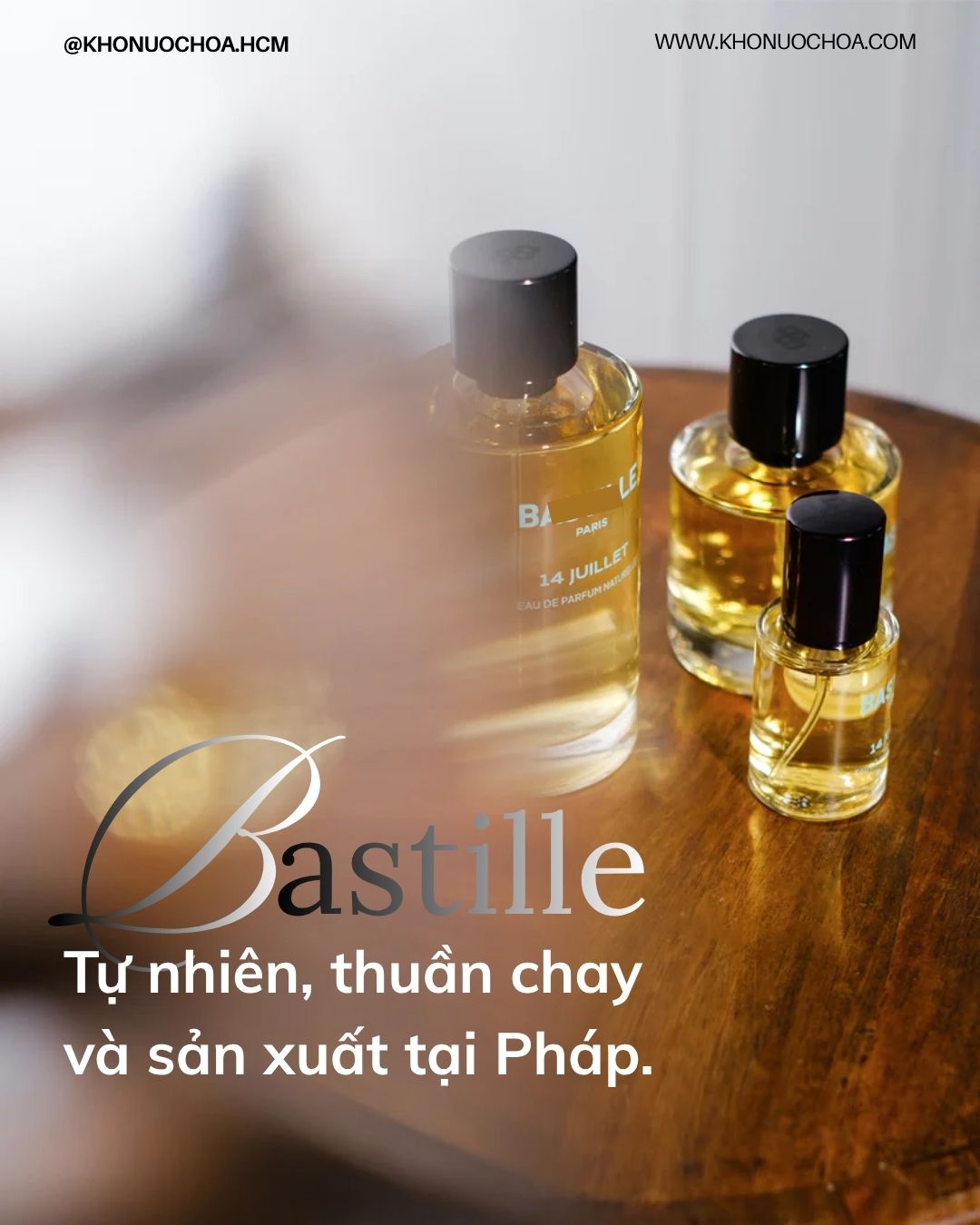 BastiIIe - hãng nước hoa niche cao cấp của Pháp đã có mặt tại Kho Nước Hoa 💥