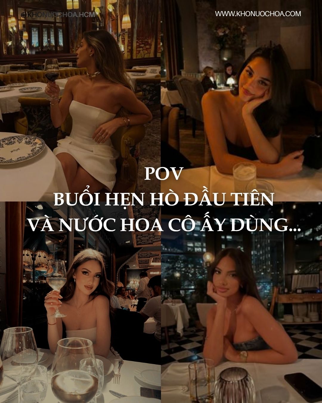BUỔI HẸN HÒ ĐẦU TIÊN VÀ NƯỚC HOA CÔ ẤY DÙNG… ♥️