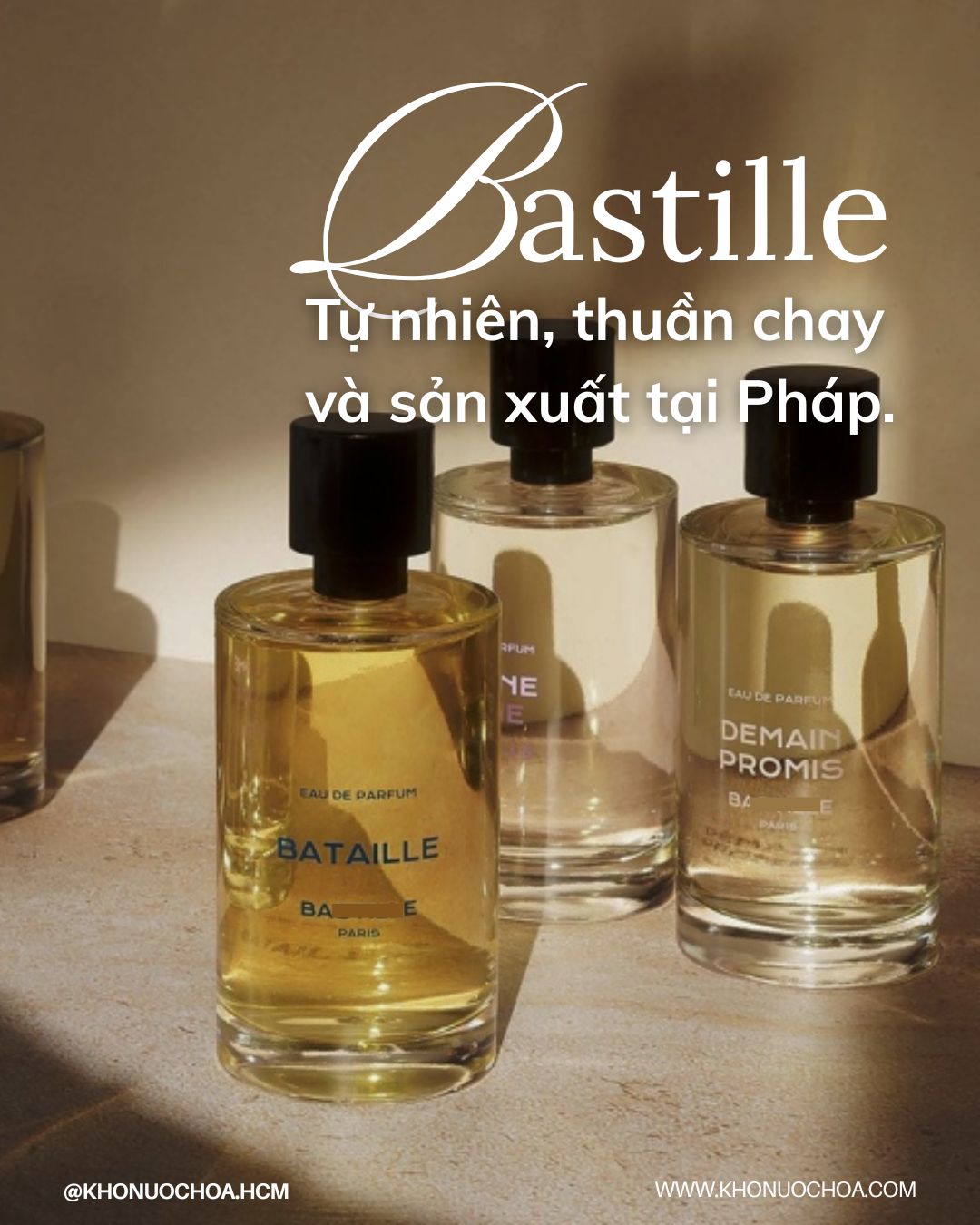 BastiIIe - hãng nước hoa niche cao cấp của Pháp đã có mặt tại Kho Nước Hoa 💥