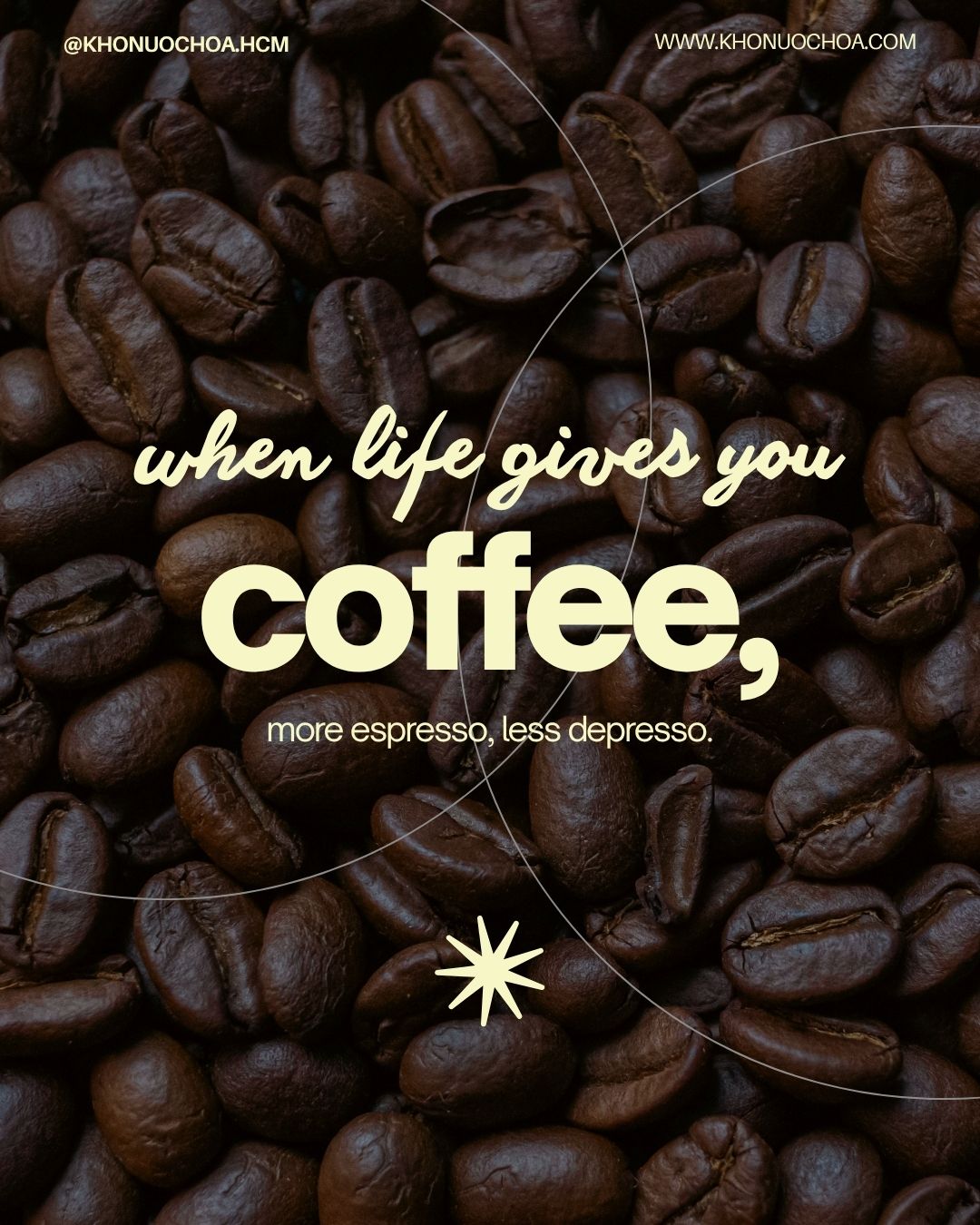 When life gives you coffee ☕️💛