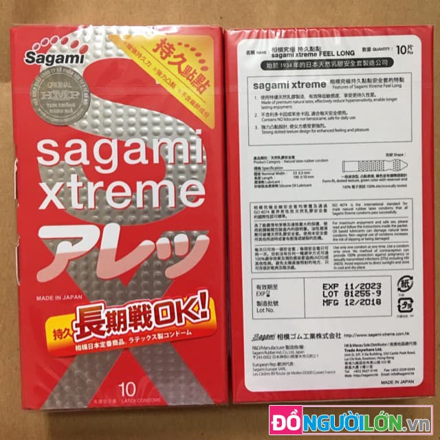 Bao Cao Su Siêu Mỏng Sagami Xtreme Feel Long 02