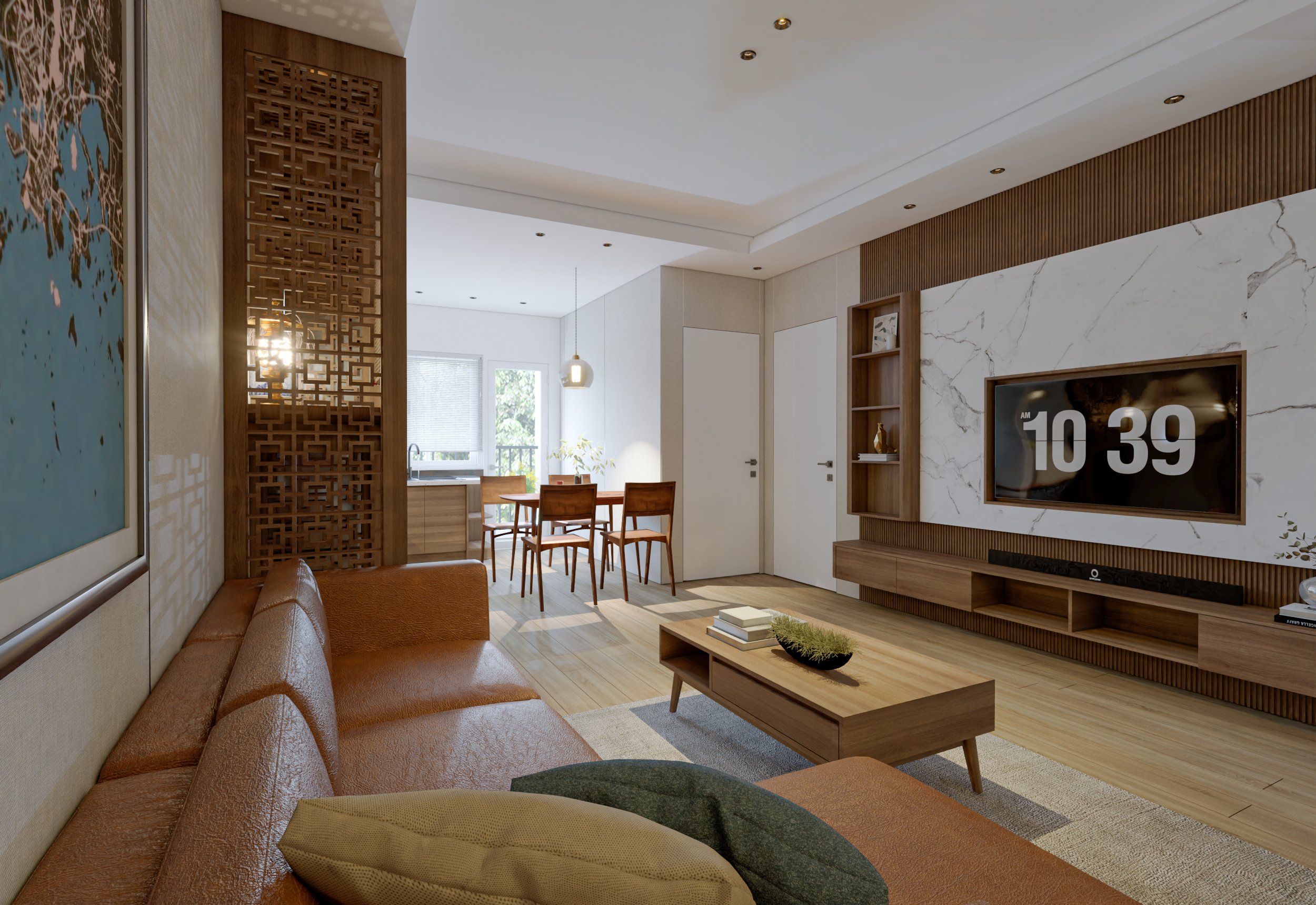 THIẾT KẾ VÀ THI CÔNG NỘI THẤT CĂN HỘ CHUNG CƯ ĐẠI KIM BUILDING