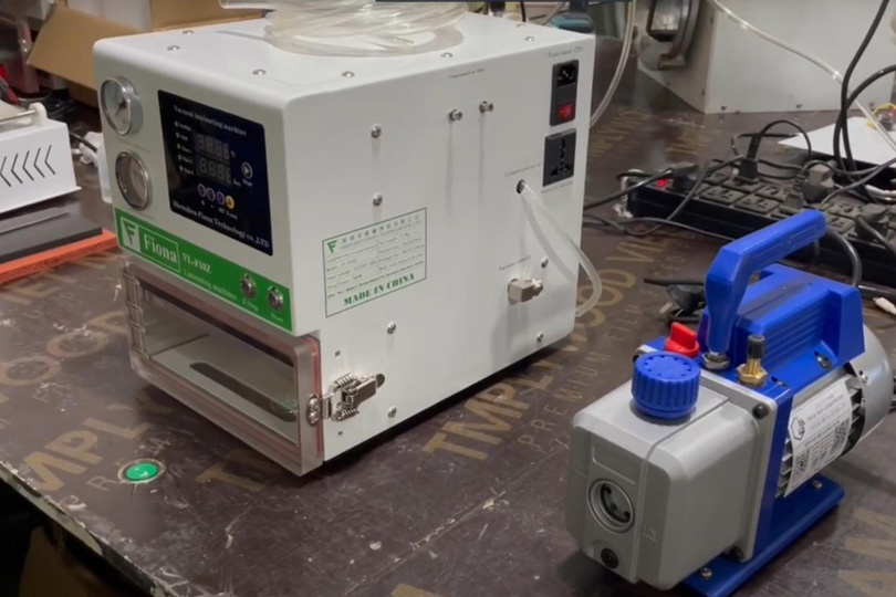 Hướng dẫn lắp đặt máy ép Fiona F10z All New & Ép thử iPhone X