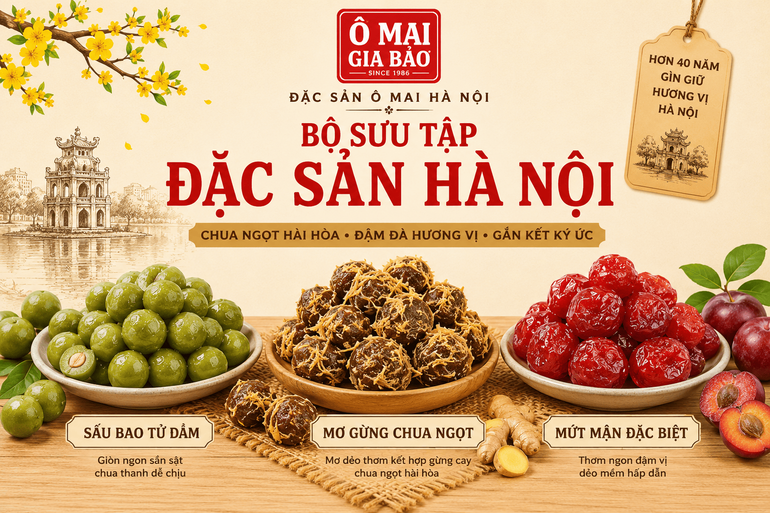 Ô MAI GIA BẢO – GÌN GIỮ HƯƠNG VỊ HÀ NỘI TỪ 1986