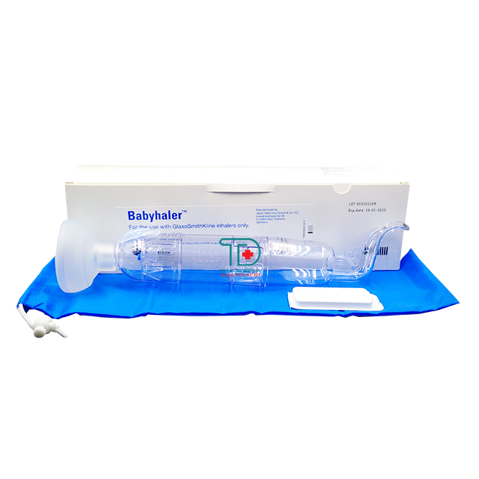 BABYHALER LÀ DỤNG CỤ DÙNG CHUNG VỚI THUỐC HÍT ĐỊNH LIỀU TRONG ĐIỀU TRỊ HÔ HẤP