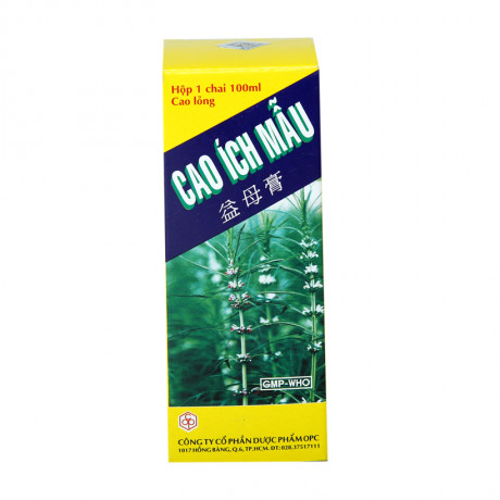 Cao Ích Mẫu (Chai 100ml) mega3.vn