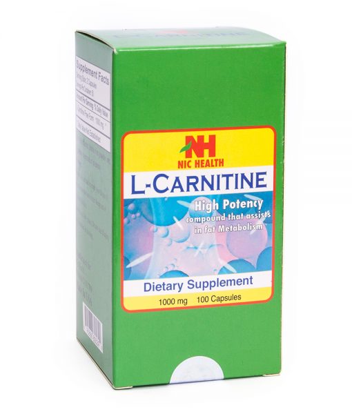 Thực phẩm chức năng giảm cân L- Carnitine NIC Health