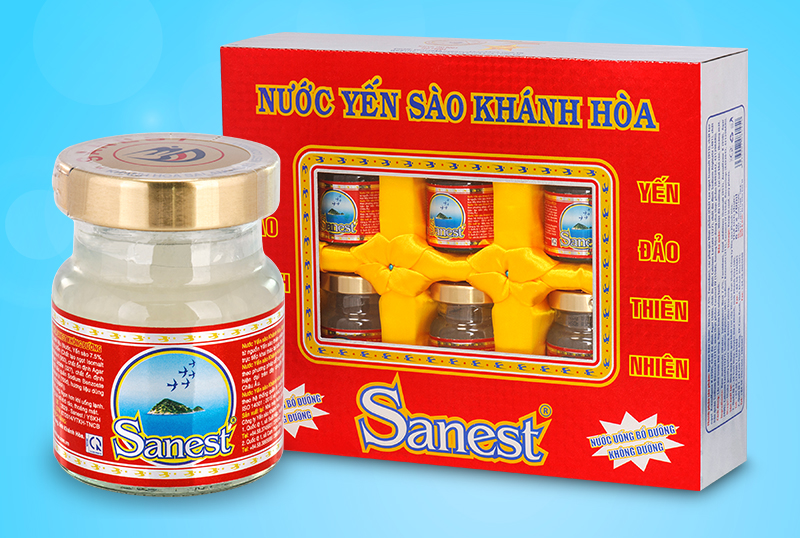 Nước yến sào ăn kiêng SANEST.L/70ml mega3.vn