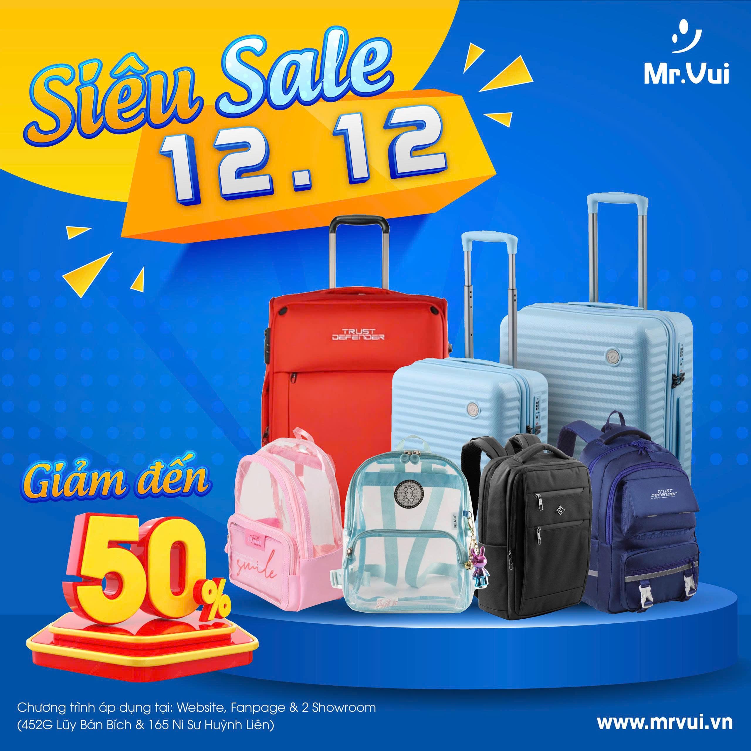 SIÊU SALE 12.12 MR.VUI – ĐẠI TIỆC CUỐI NĂM GIẢM ĐẾN 50%
