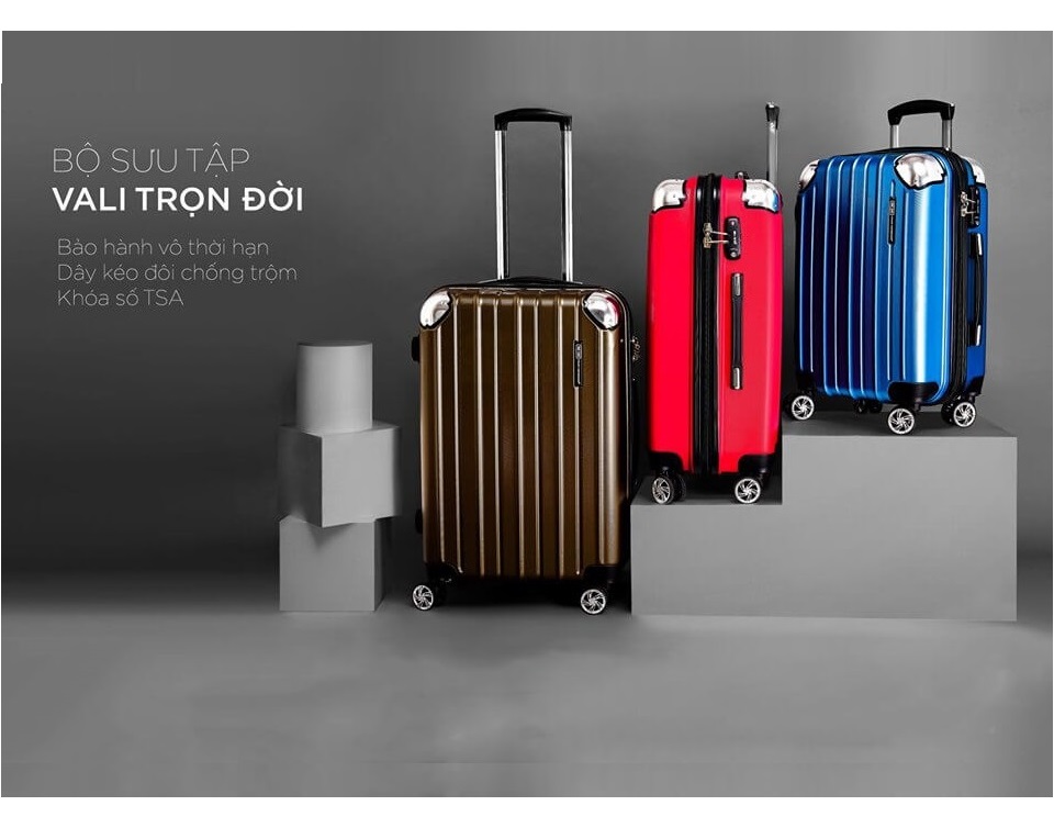 Top 5 vali kéo nhựa cao cấp giá rẻ của Mr Vui bạn đã biết?