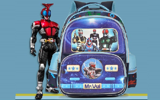 Top mẫu ba lô siêu nhân cho bé trai thoải thích đam mê