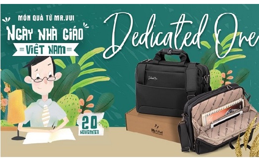 Quà tặng 20/11 ý nghĩa cho thầy cô – Chiếc cặp xách dành cho ngày nhà giáo