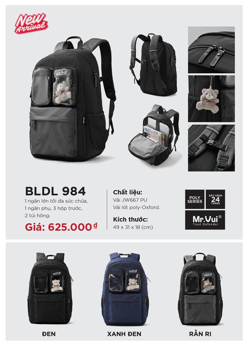 Balo 15.6 inch BLLT984