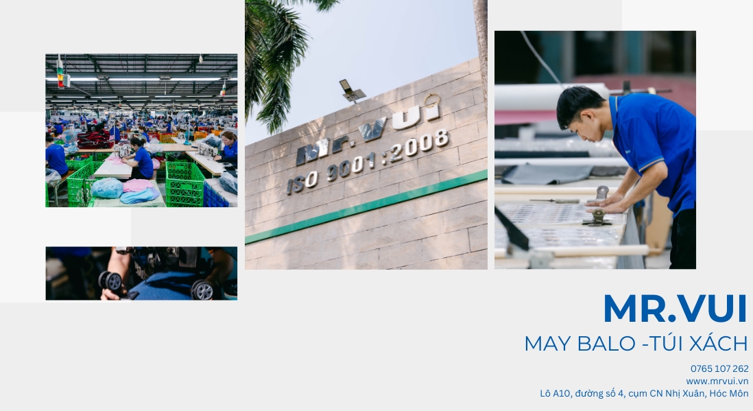 Xưởng may balo Mrvui