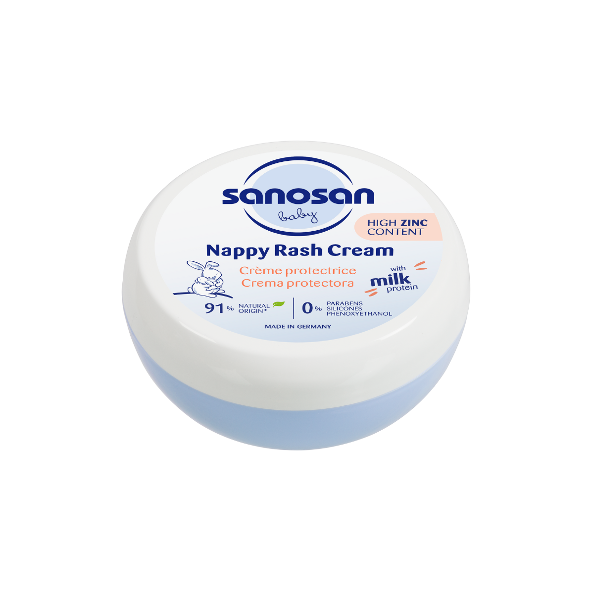 Kem chống hăm Sanosan Baby Nappy Rash Cream 150ml