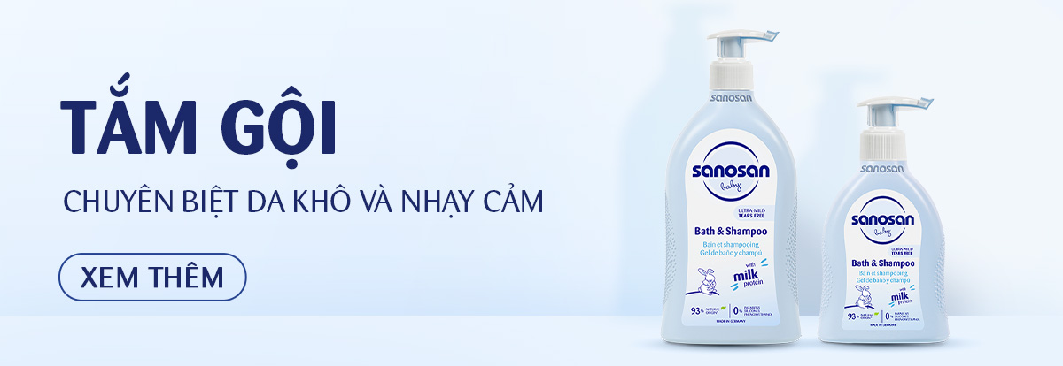 Sanosan Việt Nam – Thương hiệu chăm sóc da cao cấp cho Mẹ và Bé xuất xứ Đức