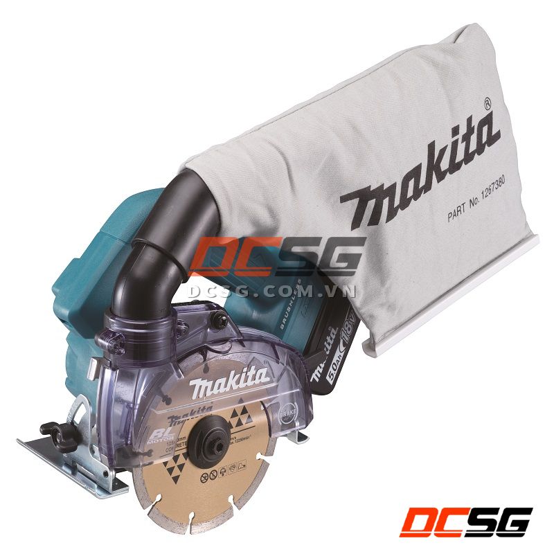 Máy cắt dùng pin (125mm/aws/bl) Makita DCC500RTE