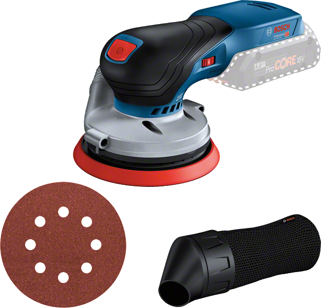 Máy chà nhám rung tròn dùng pin Bosch GEX 18V-125