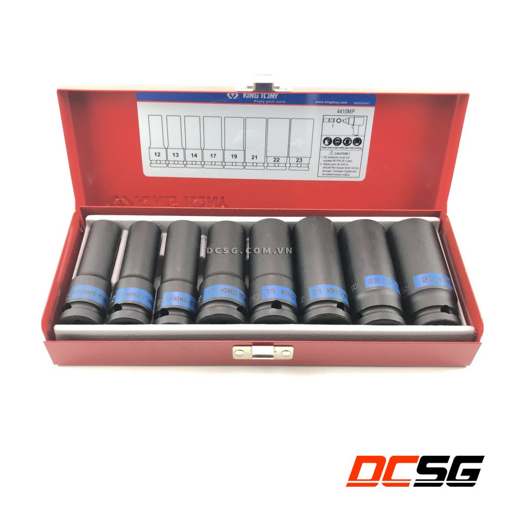 Bộ đầu tuýp 12-23mm chuôi 1/2