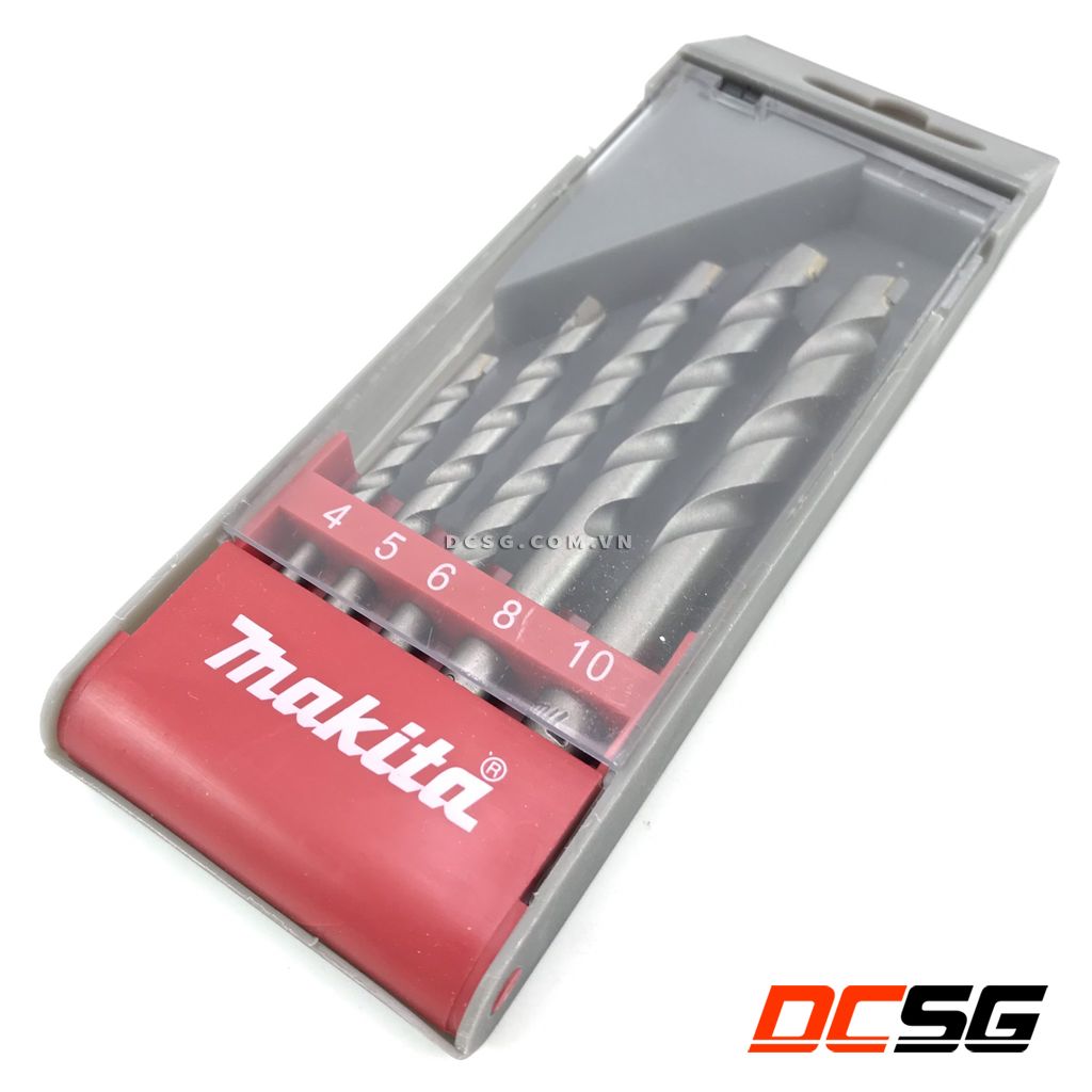 Bộ mũi khoan tường 4.0-10mm Makita D-05175 (5 chi tiết/bộ)