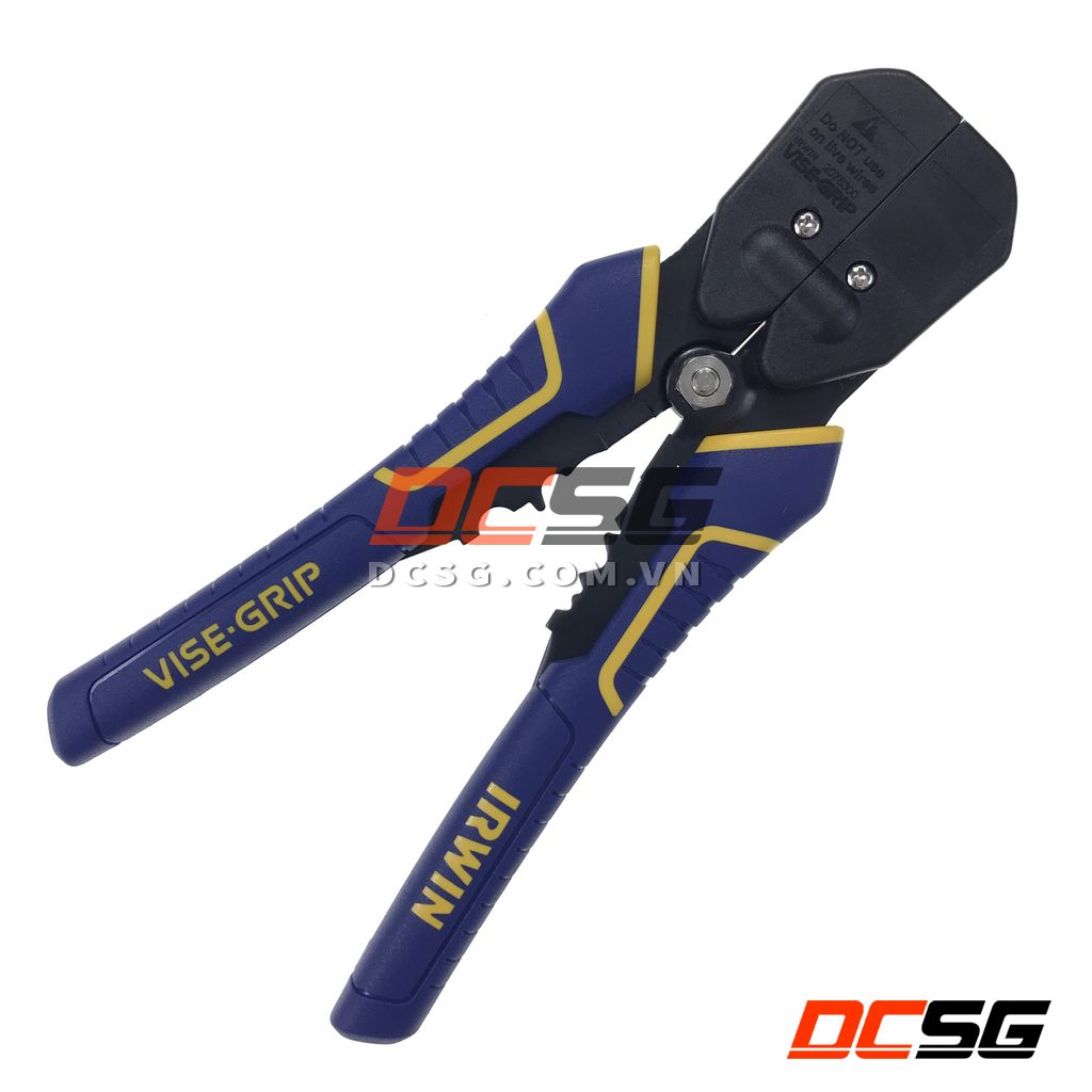 IRWIN VISE-GRIP Draadstripper, zelfinstellend, 2078300 cm (2078300), blauw/ geel IRWIN VISE-GRIP Draadstripper, zelfinstellend, 2078300 cm (2078300), blauw/ geel