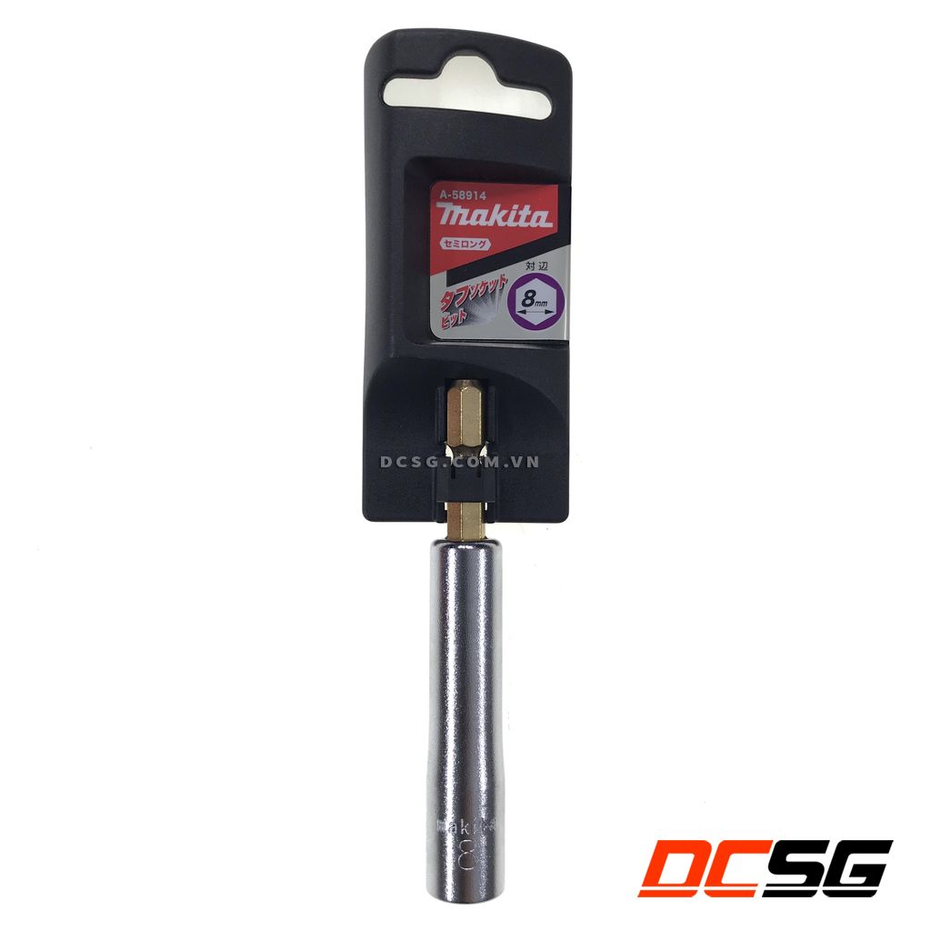 Đầu tuýp siết bu lông chuôi vặn vít 1/4 (6.35mm) Makita