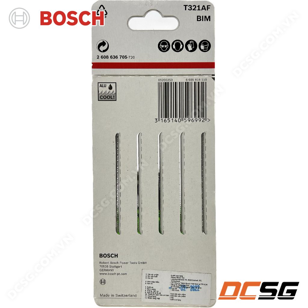 T321af Lưỡi cưa lọng cắt sắt T321AF Bosch 2608636705 Chính hãng - Giá rẻ