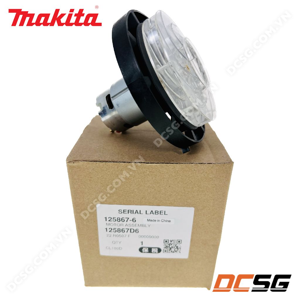 Motor máy hút bụi dùng pin 18V Makita DCL180 125867-6