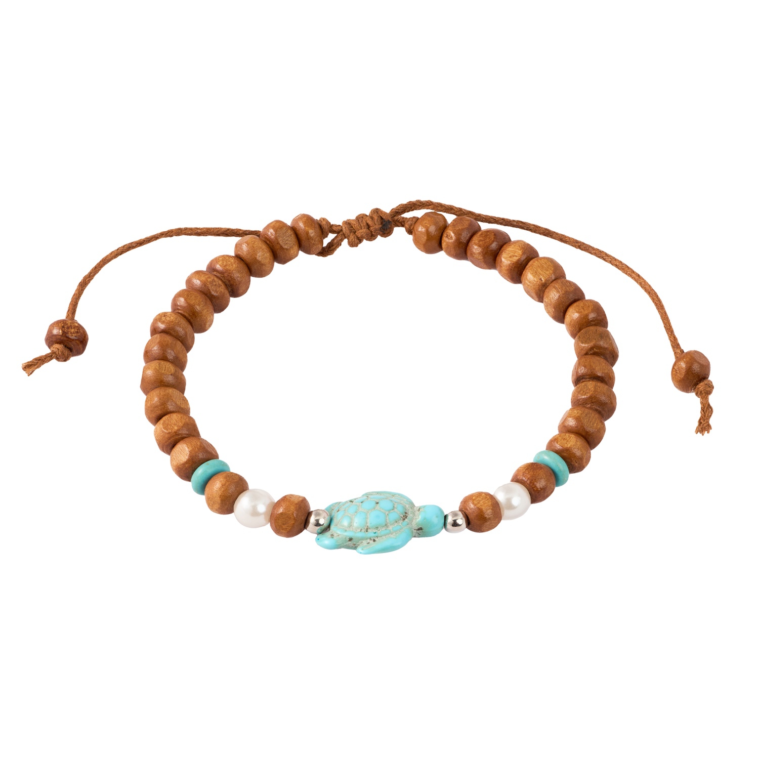 Bộ Dây Cổ-Lắc Tay Chuỗi Hạt Gỗ Rùa Xanh