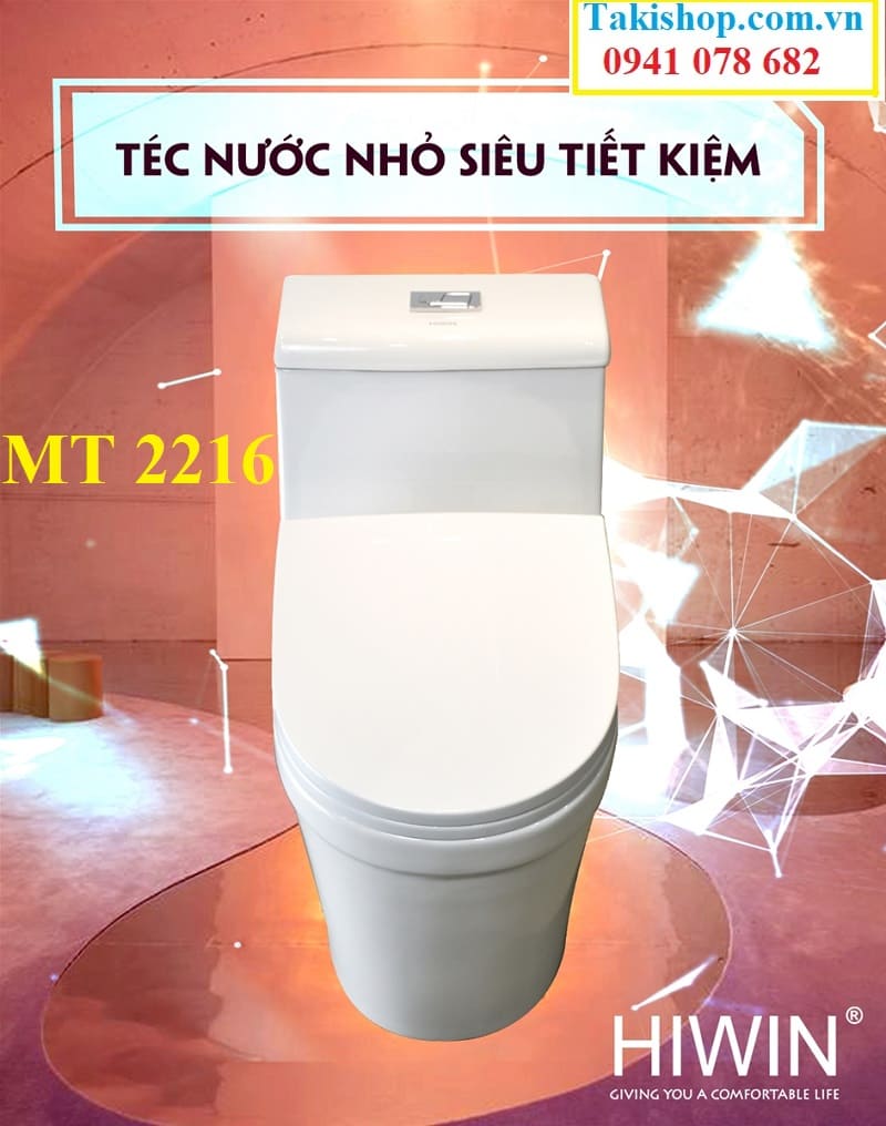 Bồn cầu Hiwin MT 2216 tiết kiệm nước