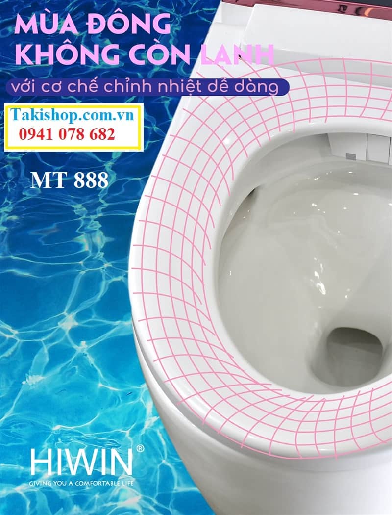  Hiwin MT 888 tự động làm ấm bề mặt, nước rửa