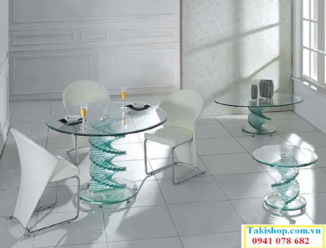 Thiết kế bàn kính cường lực đẹp