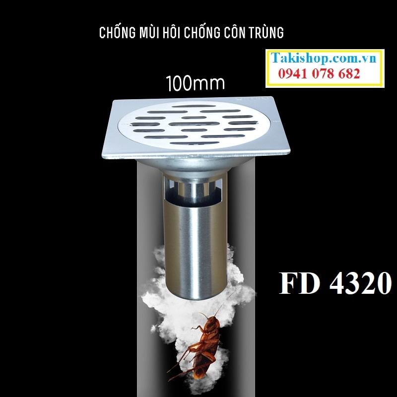 Cấu tạo thoát sàn Hiwin FD 4320