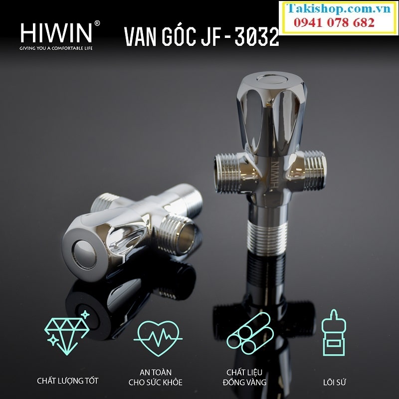 Cấu tạo van góc Hiwin JF 3032