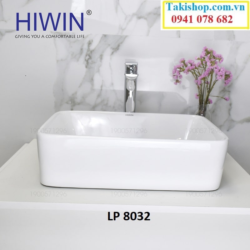 Hiwin LP 8032 chậu lavabo đặt dương bàn