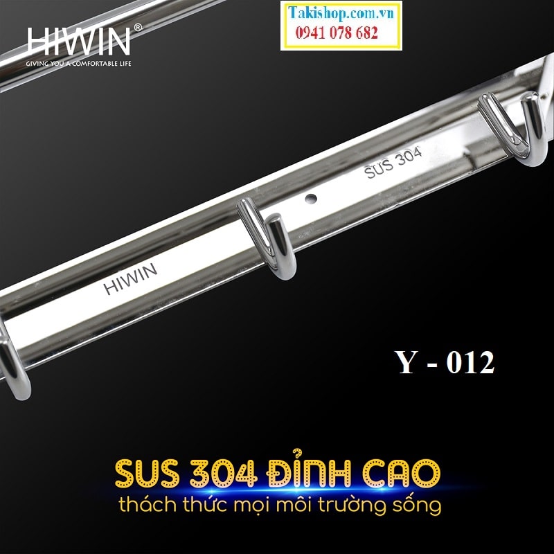 Cung cấp giá treo khăn di động inox 304 cao cấp Hiwin Y-012 bền đẹp