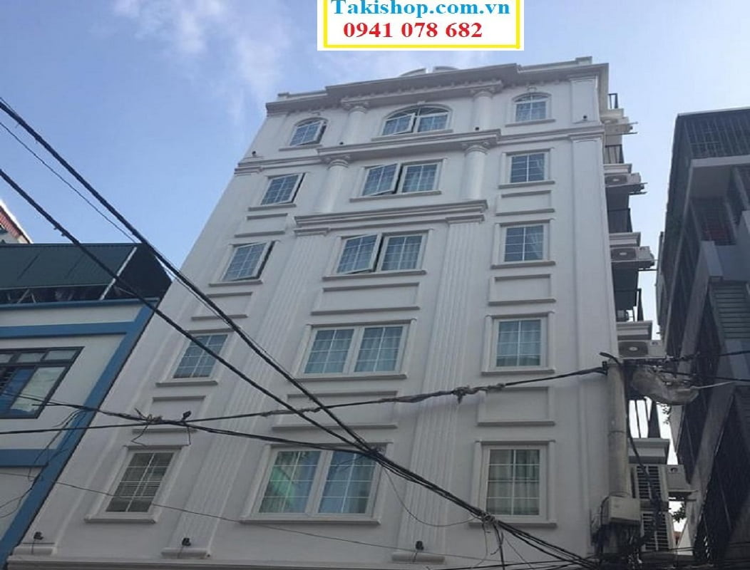 Cung cấp lắp đặt cửa nhôm kính hộp có nan trang trí cho tòa nhà