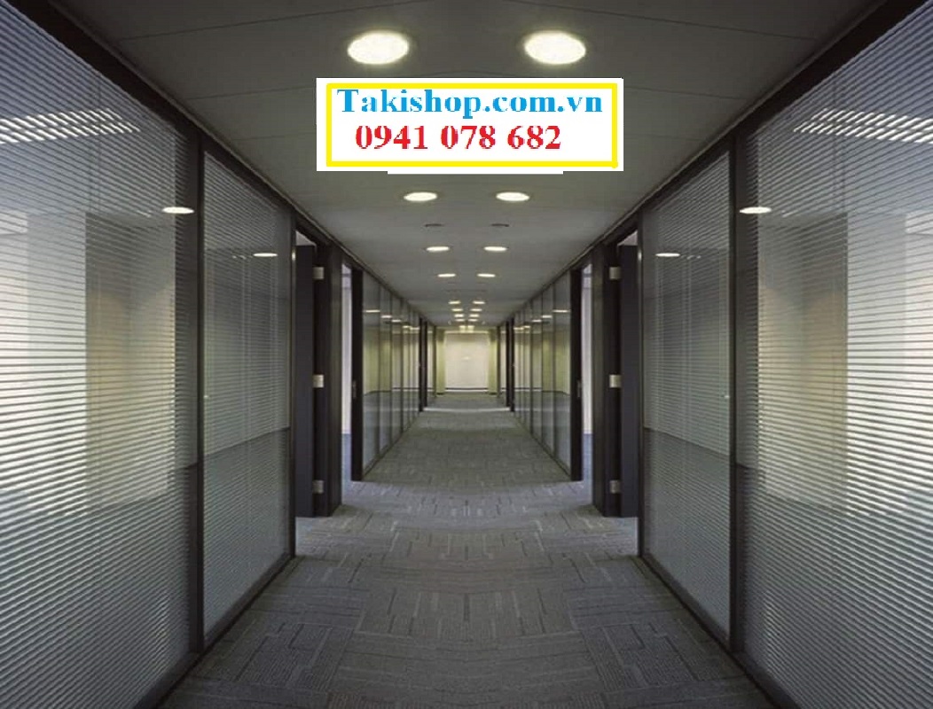 Cung cấp lắp đặt vách kính hộp có rèm