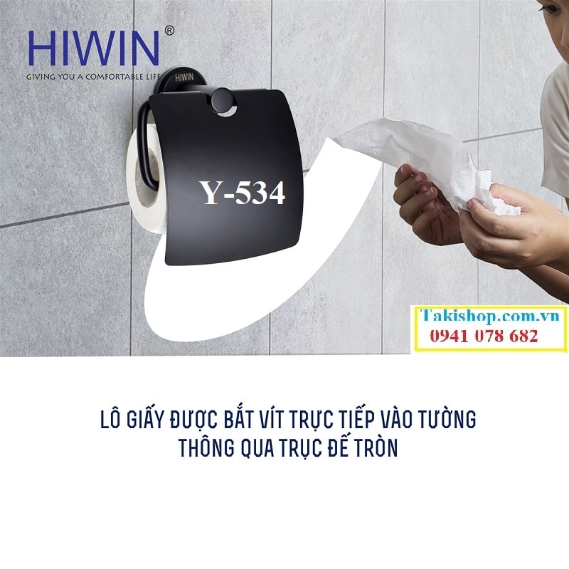 Cung cấp lô giấy vệ sinh màu đen cao cấp Hiwin Y-534 bền đẹp