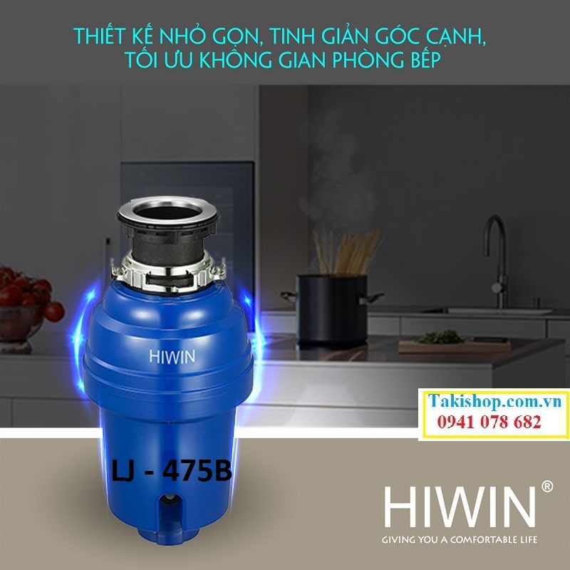 Cung cấp máy xử lý rác thải gia đình cao cấp Hiwin LJ - 475B bền đẹp